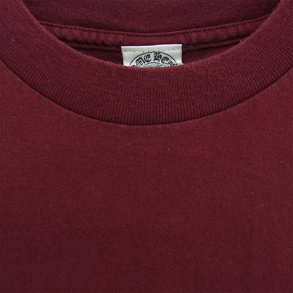 CHROME HEARTS クロムハーツ（原本無） OLD DAGGER S/S TEE オールド ダガー 半袖 Tシャツ ワインレッド系 S【中古】