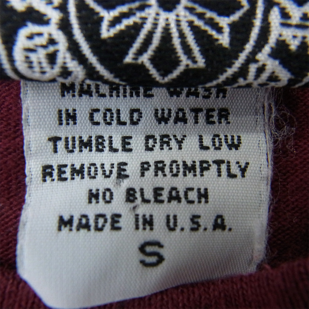 CHROME HEARTS クロムハーツ（原本無） OLD DAGGER S/S TEE オールド ダガー 半袖 Tシャツ ワインレッド系 S【中古】