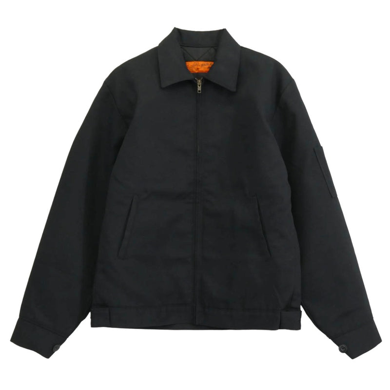 レッド キャップ JT22 スラッシュポケット ワークジャケット ブラック系 S-RG【中古】