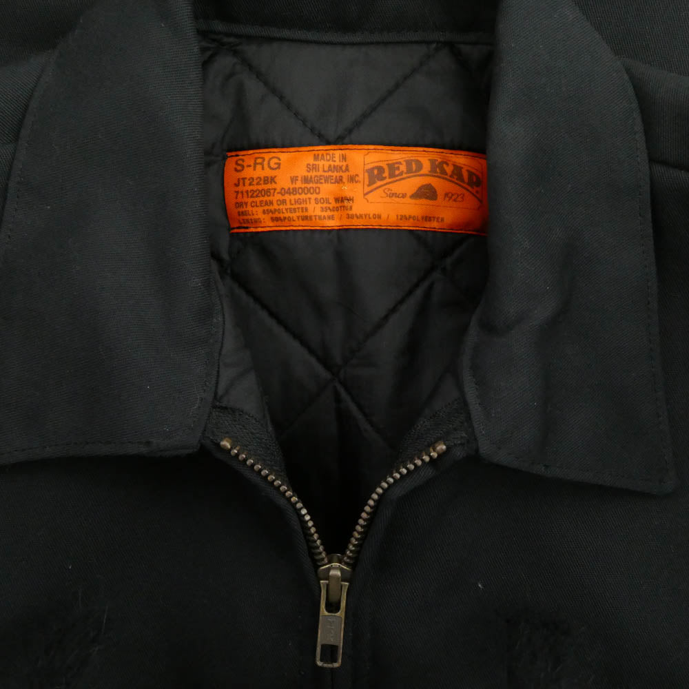 レッド キャップ JT22 スラッシュポケット ワークジャケット ブラック系 S-RG【中古】