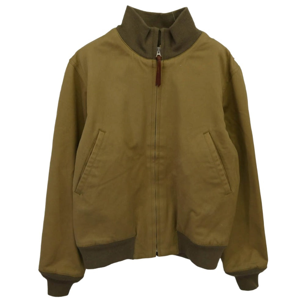 SKULL FLIGHT スカルフライト MOTORCYCLE WEAR タンカース ジャケット カーキ系 38【中古】