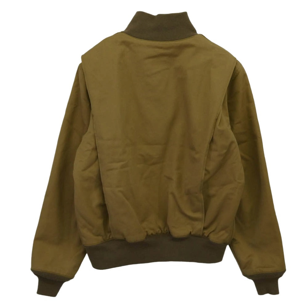 SKULL FLIGHT スカルフライト MOTORCYCLE WEAR タンカース ジャケット カーキ系 38【中古】