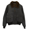 Buzz Rickson's バズリクソンズ BR80145 AERO-U.S. NAVY Type G-1 JACKET, FLYING レザー フライト ジャケット ダークブラウン系 38【中古】
