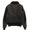 Buzz Rickson's バズリクソンズ BR80145 AERO-U.S. NAVY Type G-1 JACKET, FLYING レザー フライト ジャケット ダークブラウン系 38【中古】