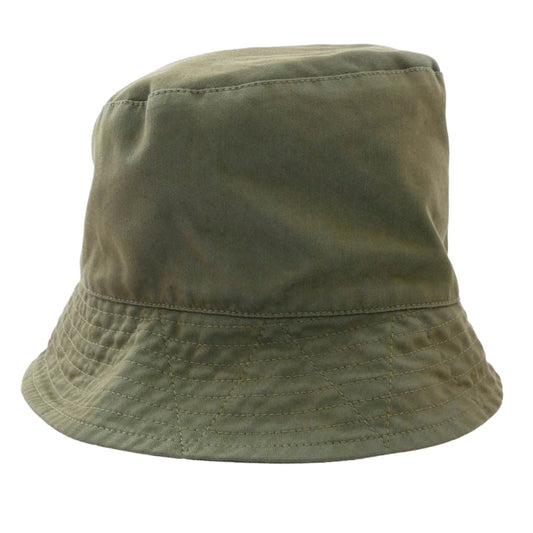 Engineered Garments エンジニアードガーメンツ 116311502251001 QT227 Bucket Hat-PC Iridescent Heavy Twill ヘビーツイル バケットハット カーキ系 L【中古】
