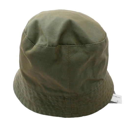 Engineered Garments エンジニアードガーメンツ 116311502251001 QT227 Bucket Hat-PC Iridescent Heavy Twill ヘビーツイル バケットハット カーキ系 L【中古】