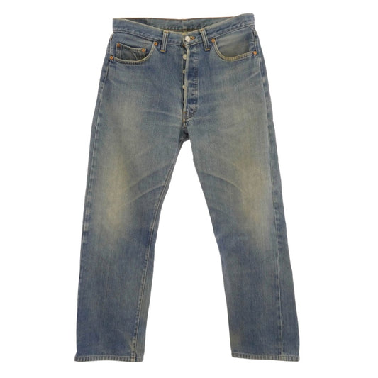 Levi's リーバイス 501 スモールe 66前期 ボタン裏刻印6 デニムパンツ ジーンズ インディゴブルー系 W-36 L-36【中古】