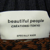 beautiful people ビューティフルピープル ノルディック ニット セーター ネイビー系 サイズ表記無【中古】