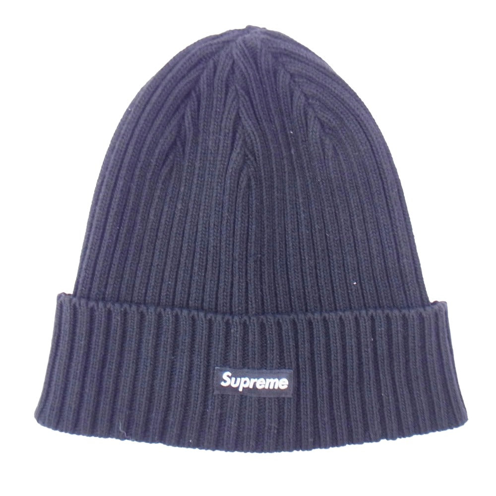 Supreme シュプリーム 24SS Overdyed Beanie ボックスロゴ ニット キャップ ビーニー ブラック系【中古】