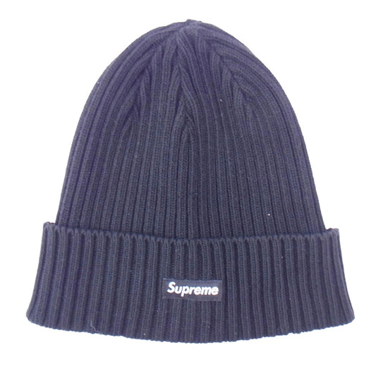 Supreme シュプリーム 24SS Overdyed Beanie ボックスロゴ ニット キャップ ビーニー ブラック系【中古】