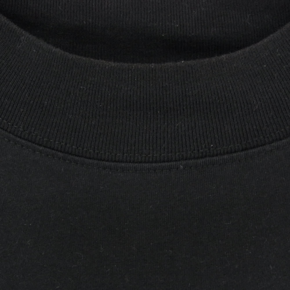 JIL SANDER ジルサンダー JSMU706022 モックネック 半袖 Tシャツ カットソー ブラック系 M【中古】