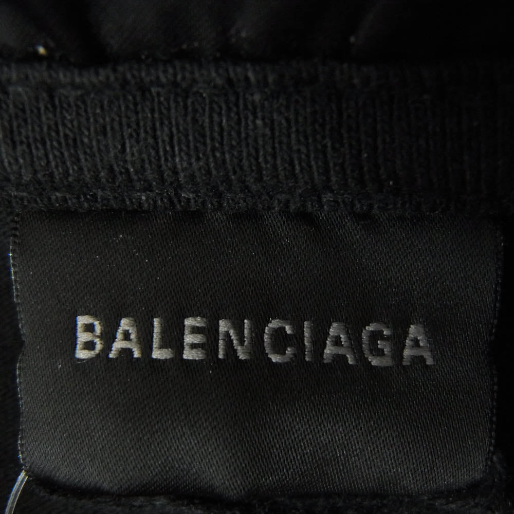 BALENCIAGA バレンシアガ 23SS 745019 TOVC7 POLAROID PARIS BY DAY SHORT SLEEVE T-SHIRT 半袖 Tシャツ カットソー ブラック系 S【中古】