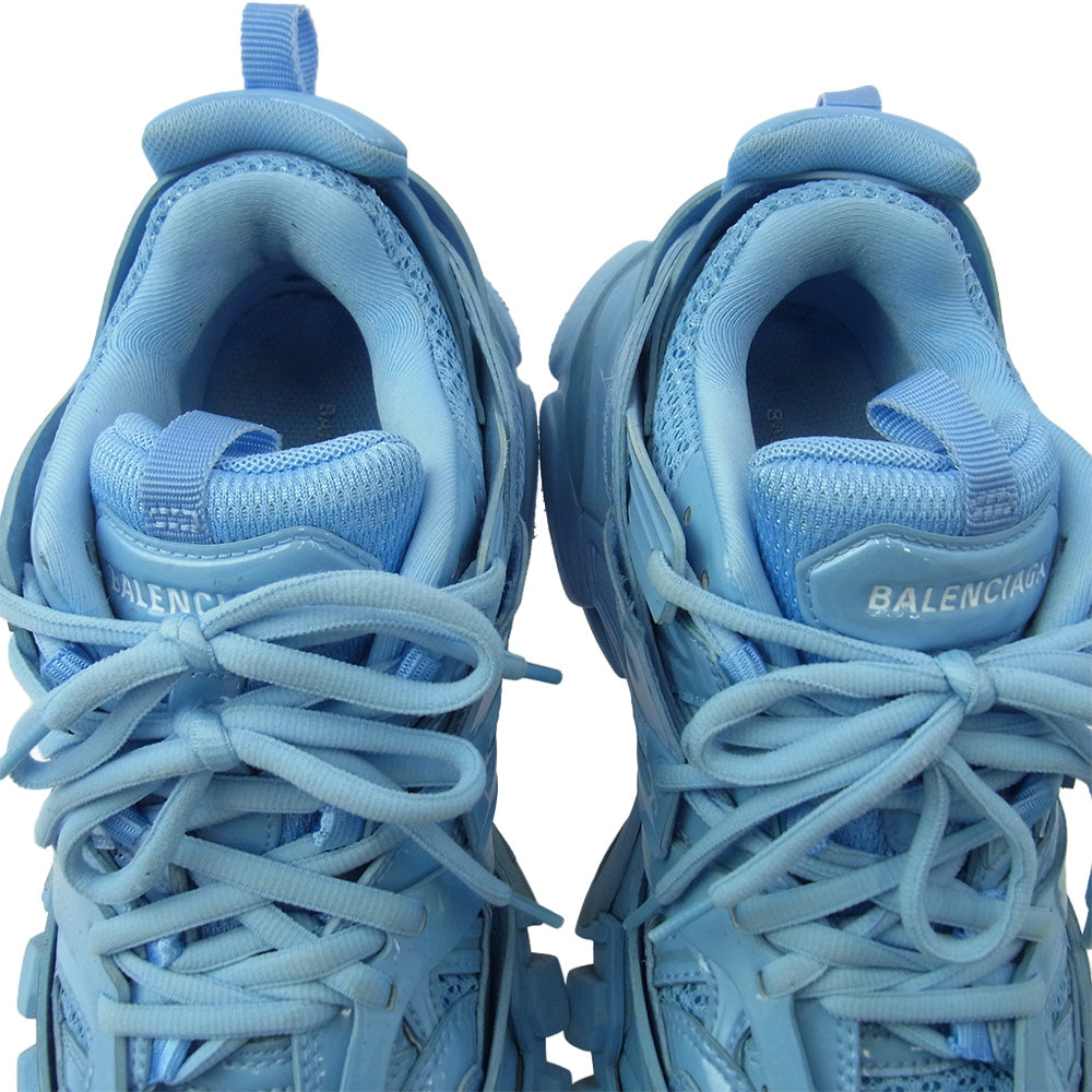 BALENCIAGA バレンシアガ 542436 track トラック トレーナー スニーカー ライトブルー系 36【中古】