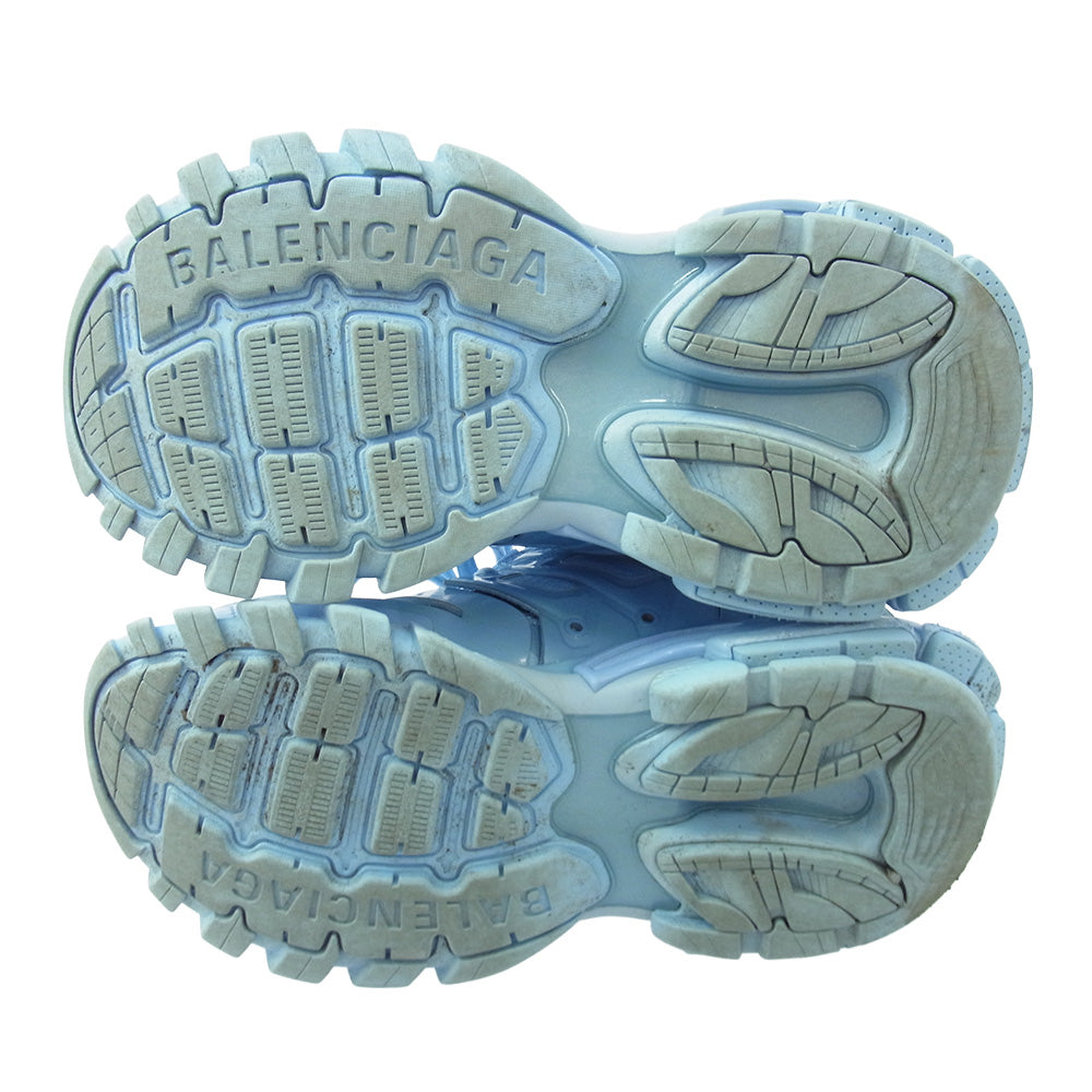 BALENCIAGA バレンシアガ 542436 track トラック トレーナー スニーカー ライトブルー系 36【中古】