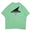 DESCENDANT ディセンダント 21SS 211ATDS-STM04S CETUS SS TEE ロゴプリント クルーネック 半袖 Tシャツ カットソー MINT 4【新古品】【未使用】【中古】