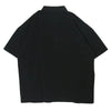 DESCENDANT ディセンダント 23SS 231ATDS-CSM01S CETUS POLO SS ロゴ刺繍 オゾン加工 鹿の子 半袖 ポロシャツ ブラック系 3【新古品】【未使用】【中古】