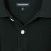 DESCENDANT ディセンダント 23SS 231ATDS-CSM01S CETUS POLO SS ロゴ刺繍 オゾン加工 鹿の子 半袖 ポロシャツ ブラック系 3【新古品】【未使用】【中古】