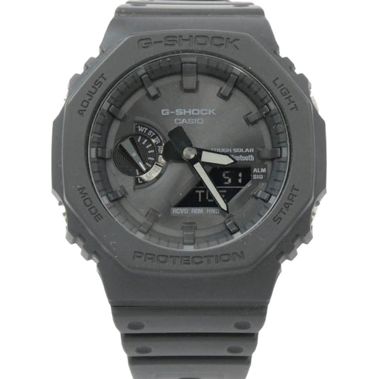 G-SHOCK ジーショック GA-B2100 タフソーラー アナログ ラバーバンド 腕時計 ウォッチ ブラック系【中古】