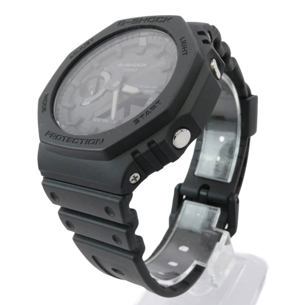 G-SHOCK ジーショック GA-B2100 タフソーラー アナログ ラバーバンド 腕時計 ウォッチ ブラック系【中古】