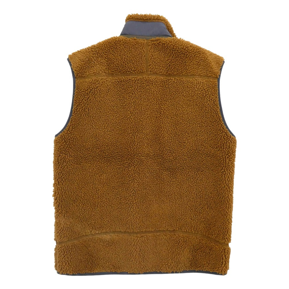 patagonia パタゴニア 24AW 23048 Classic Retro X Vest クラシック レトロ ボア ベスト ブラウン系 L【中古】