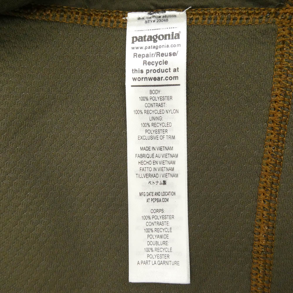 patagonia パタゴニア 24AW 23048 Classic Retro X Vest クラシック レトロ ボア ベスト ブラウン系 L【中古】