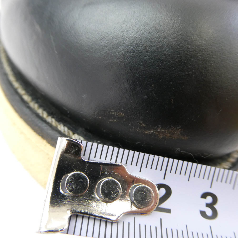 RED WING レッドウィング 8165 90s USA製 四角犬タグ CLASSIC WORK クラシックワーク アイリッシュセッター ブーツ ブラック系 9.5【中古】