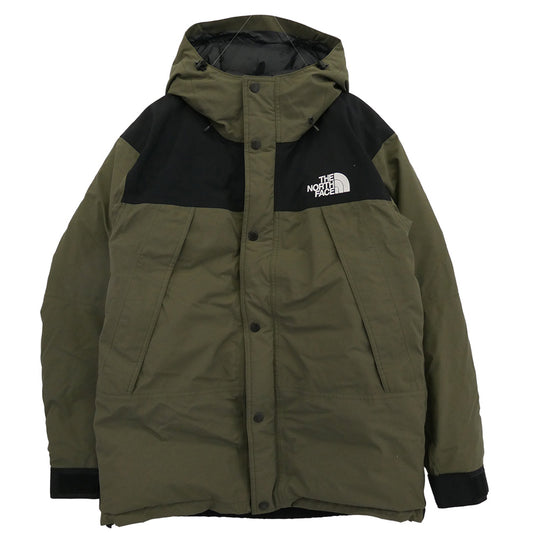 THE NORTH FACE ノースフェイス ND91930 Mountain Down Jacket マウンテン ダウン ジャケット モスグリーン系 XL【中古】