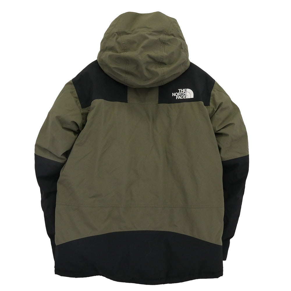 THE NORTH FACE ノースフェイス ND91930 Mountain Down Jacket マウンテン ダウン ジャケット モスグリーン系 XL【中古】