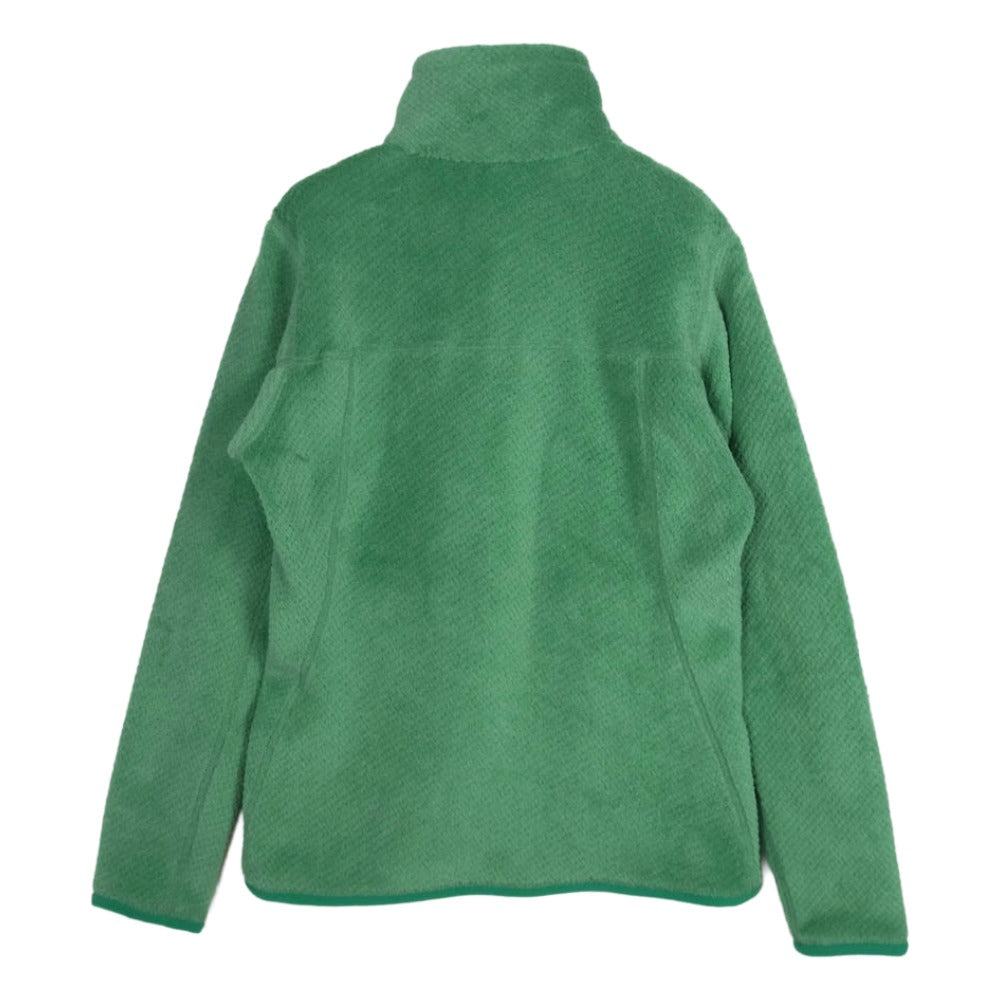 patagonia パタゴニア 25442SP15 リツール スナップT ハーフスナップ プルオーバー フリースジャケット ライトグリーン系 XS【中古】