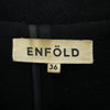 ENFOLD エンフォルド 3007A130-0900 ハード メルトン ダッフルコート ネイビー系 36【中古】