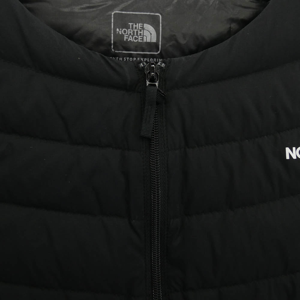 THE NORTH FACE ノースフェイス NYW81403 Thunder Pull サンダー プルオーバー ダウン トップス ブラック系 M【中古】