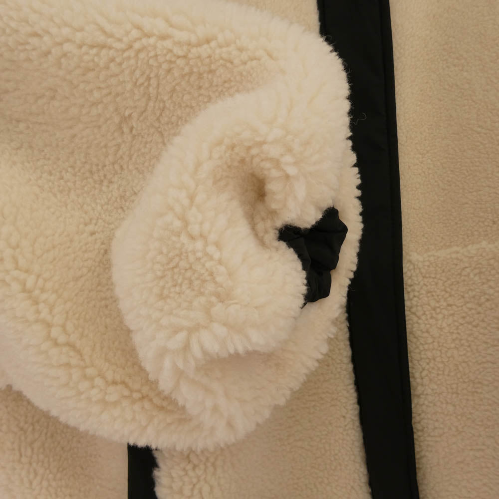 エレンディーク 512360000401-01 リバーシブル ボア フリース パディング コート オフホワイト系 F【中古】