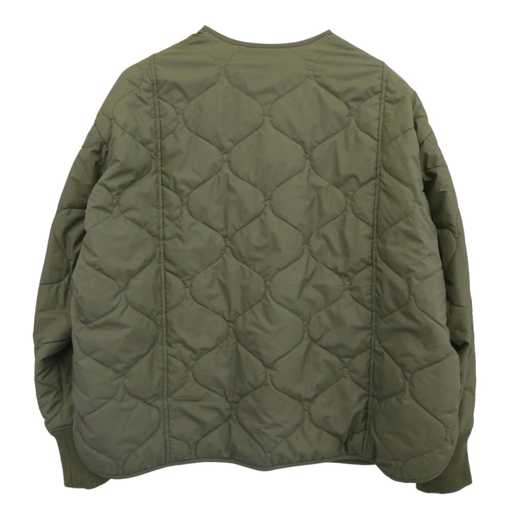 Deuxieme Classe ドゥーズィエムクラス CA22-DEU32 CALUX キャラクス 着脱可能フード付き 2WAY リバーシブル ライナー ジャケット カーキ系 FREE【中古】