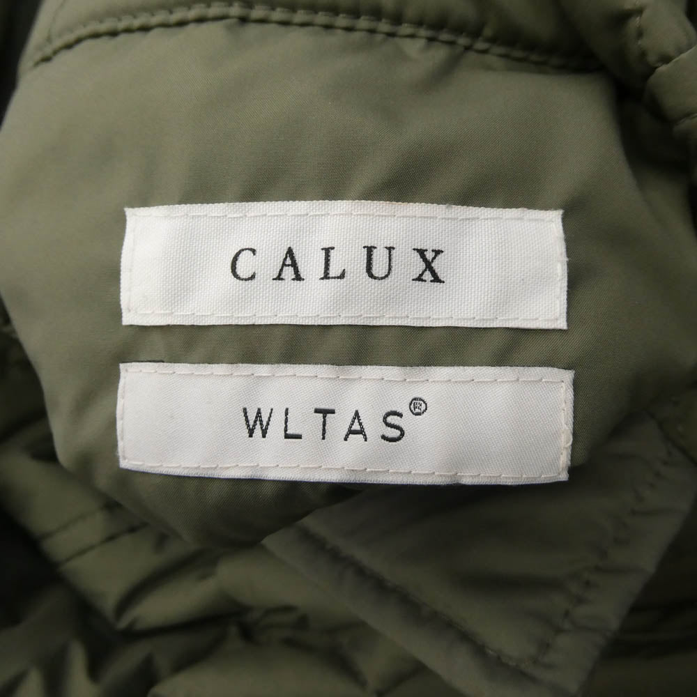 Deuxieme Classe ドゥーズィエムクラス CA22-DEU32 CALUX キャラクス 着脱可能フード付き 2WAY リバーシブル ライナー ジャケット カーキ系 FREE【中古】
