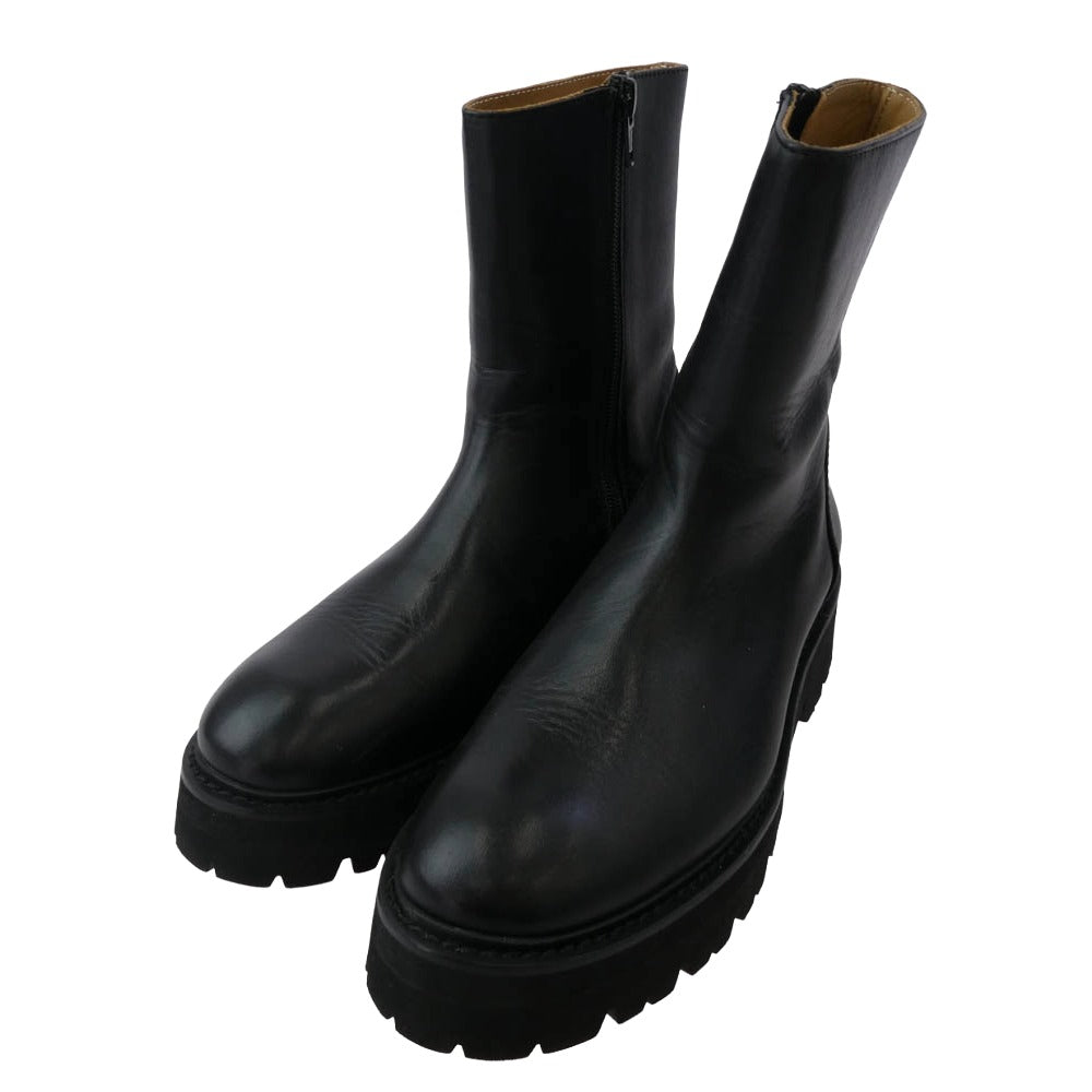 カミナンド 22AW 4384 Deuxieme Classe 別注 SIDE ZIP BOOTS サイドジップ ブーツ ブラック系 7【中古】