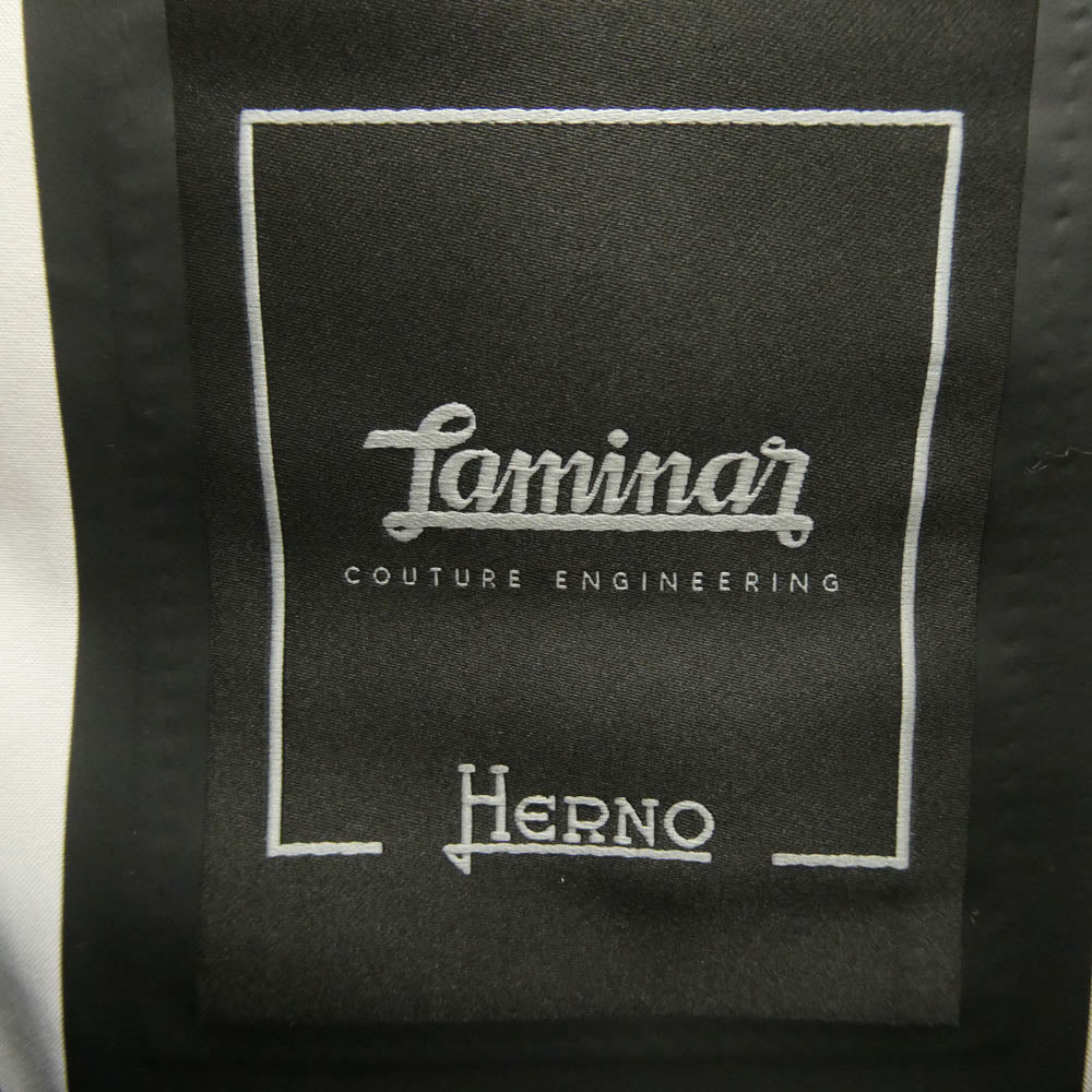 Herno ヘルノ 67788-64194 LAMINAR ラミナー テディテック ゴアテックス インフィニウム ウィンドストッパー フリース切替 ダウンコート ライトグレー系 42【中古】