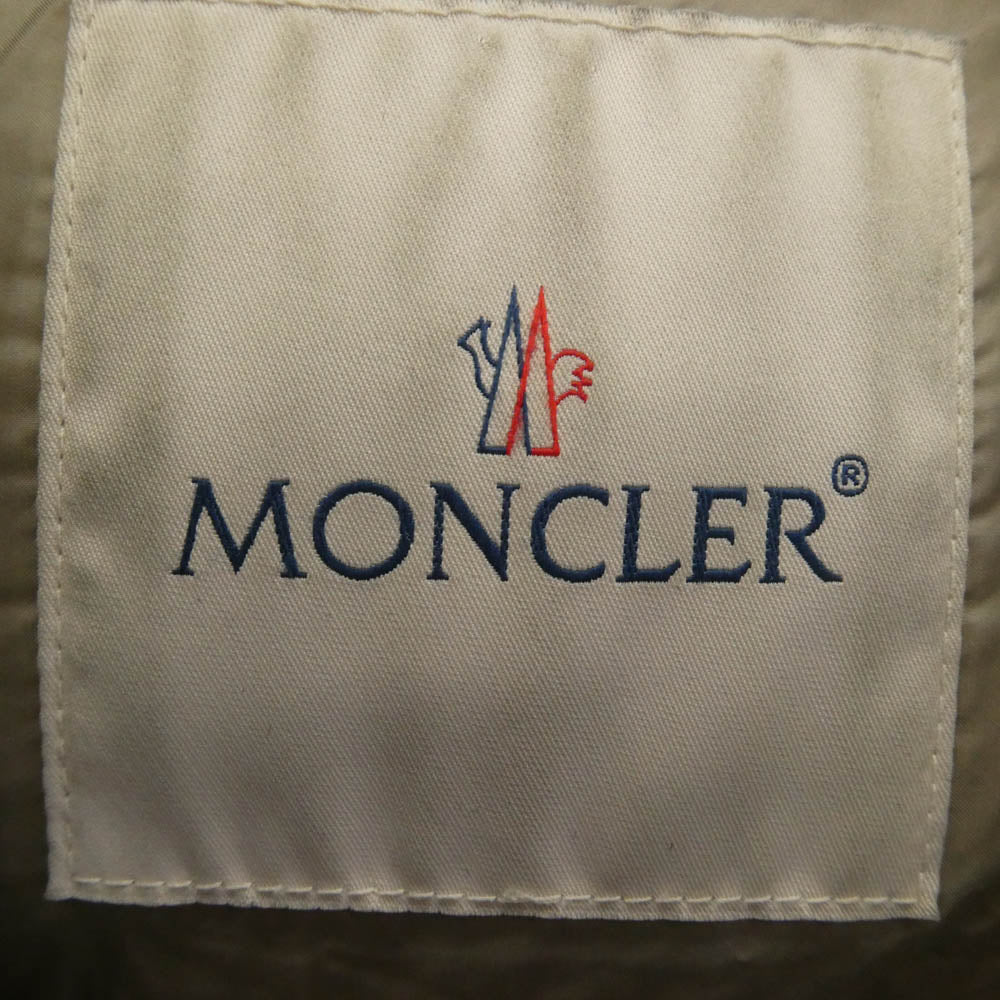 MONCLER モンクレール E20934931949 SUYEN スイエン ダウンコート フーデッド ダウンジャケット ベージュ系【中古】