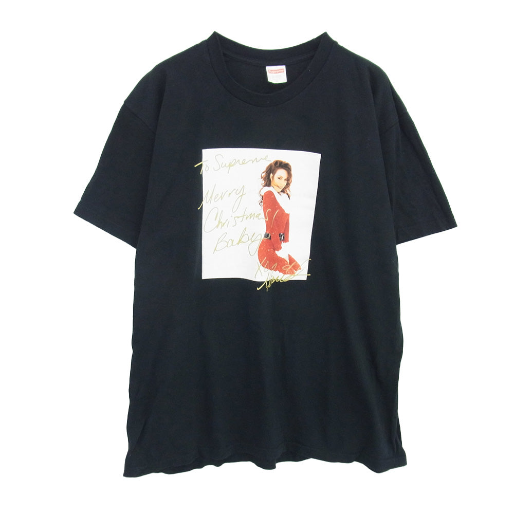 Supreme シュプリーム 20AW Mariah Carey Tee マライアキャリー ウインター 半袖 Tシャツ ブラック系 XL【中古】
