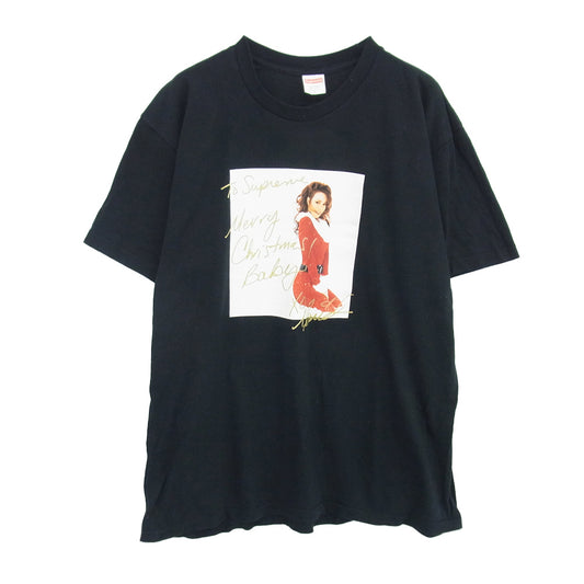Supreme シュプリーム 20AW Mariah Carey Tee マライアキャリー ウインター 半袖 Tシャツ ブラック系 XL【中古】