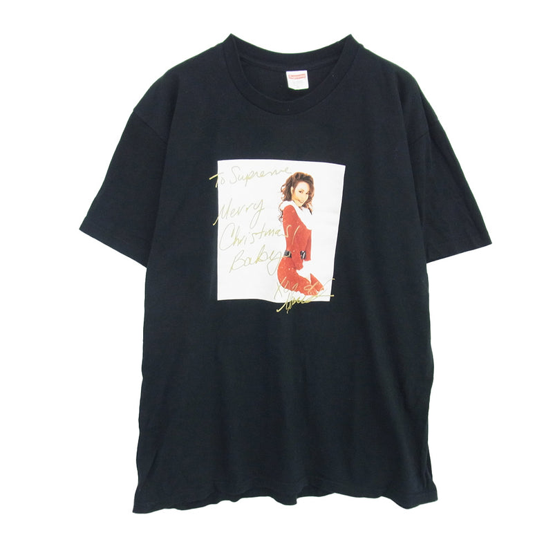 Supreme シュプリーム 20AW Mariah Carey Tee マライアキャリー ウインター 半袖 Tシャツ ブラック系 XL【中古】