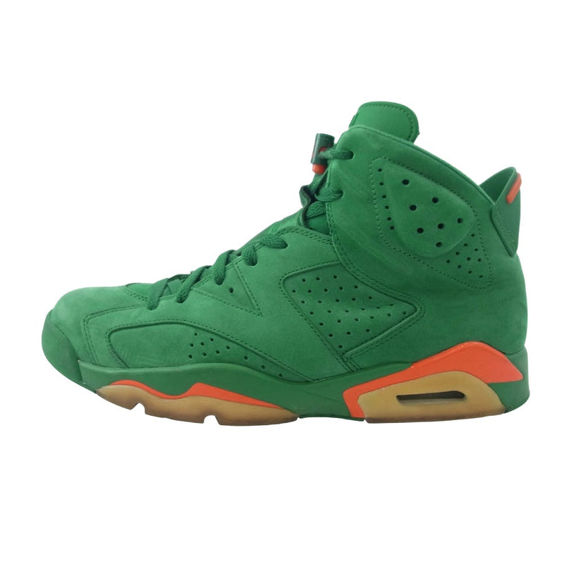 NIKE ナイキ AJ5986-335 AIR JORDAN 6 RETRO GATORADE GREEN エアジョーダン6 レトロ ゲータレード グリーン ハイカットスニーカー グリーン系 オレンジ系 28.5cm【中古】
