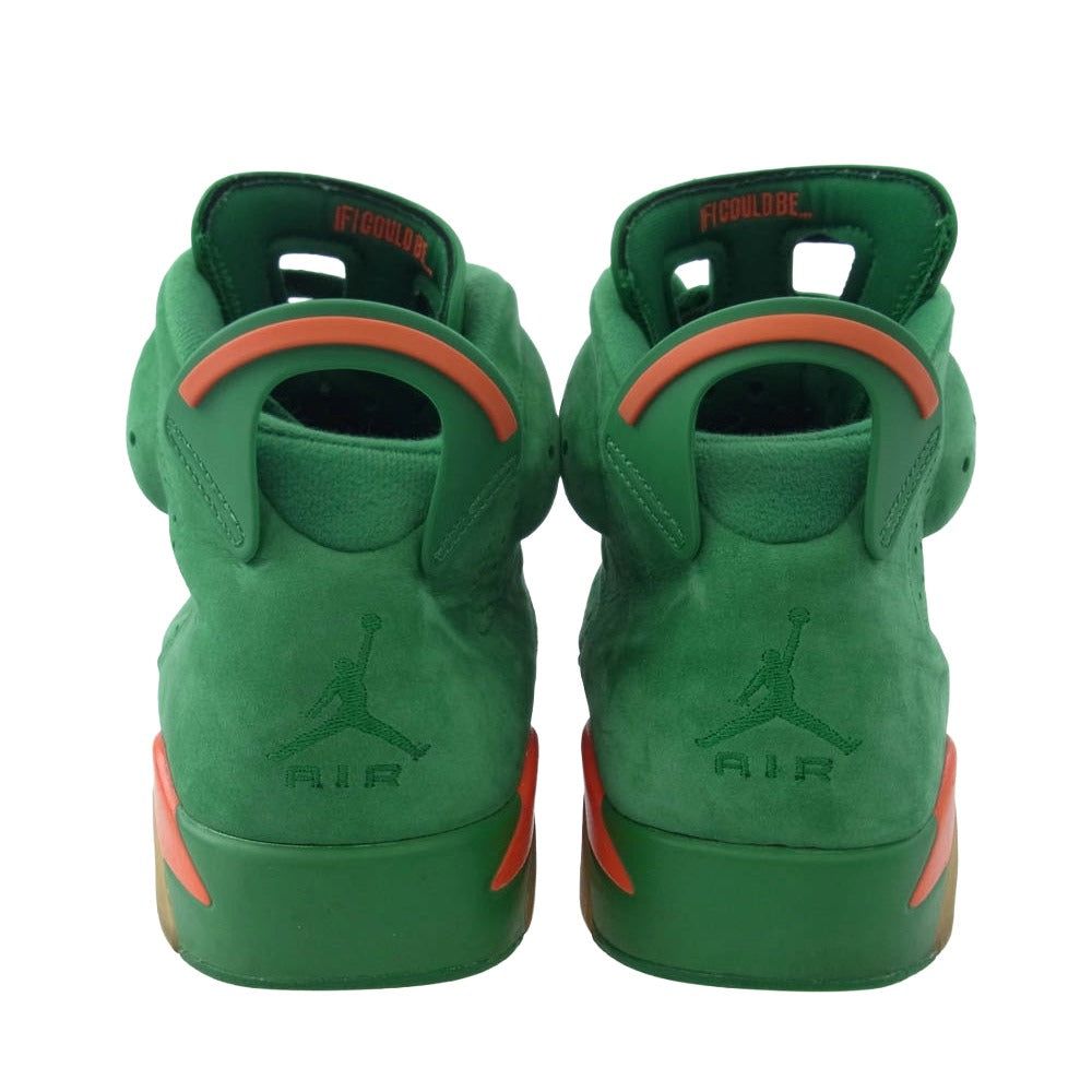 NIKE ナイキ AJ5986-335 AIR JORDAN 6 RETRO GATORADE GREEN エアジョーダン6 レトロ ゲータレード グリーン ハイカットスニーカー グリーン系 オレンジ系 28.5cm【中古】