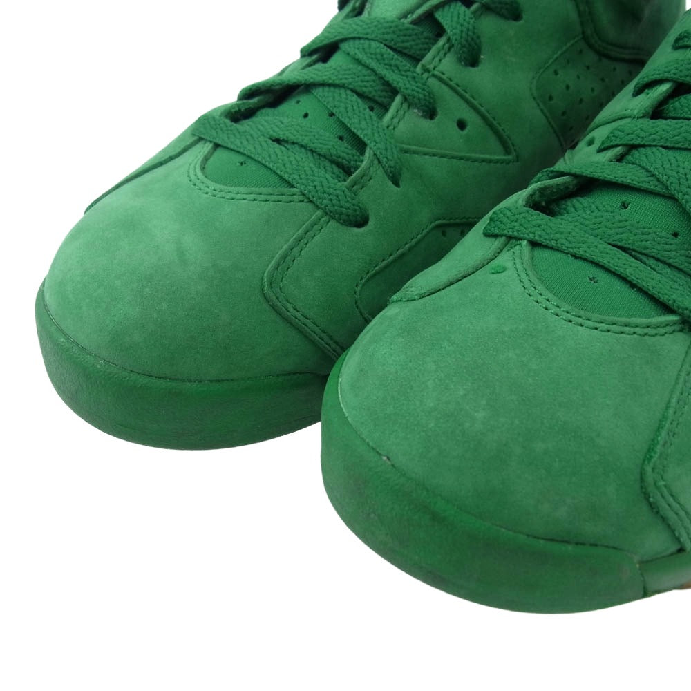 NIKE ナイキ AJ5986-335 AIR JORDAN 6 RETRO GATORADE GREEN エアジョーダン6 レトロ ゲータレード グリーン ハイカットスニーカー グリーン系 オレンジ系 28.5cm【中古】