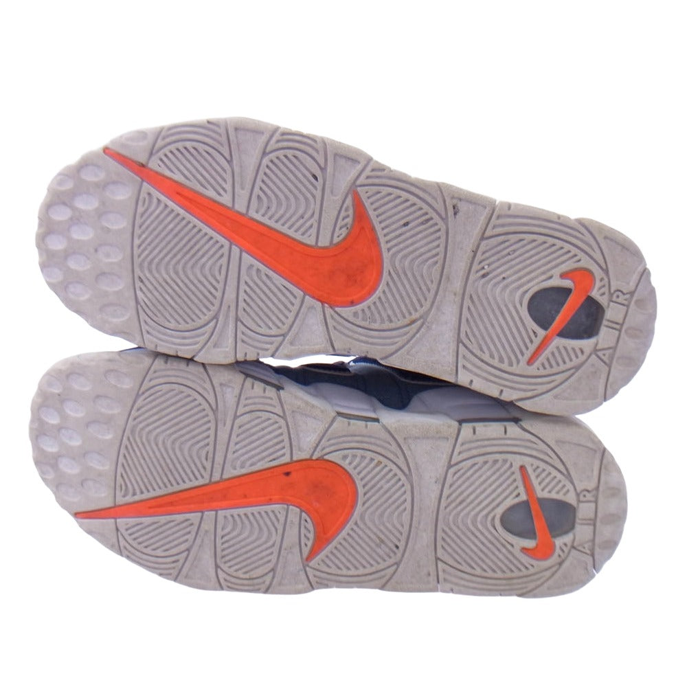 NIKE ナイキ CJ6125-100 Air More Uptempo Denim エアモアアップテンポ デニム ハイカットスニーカー インディゴブルー系 28cm【中古】