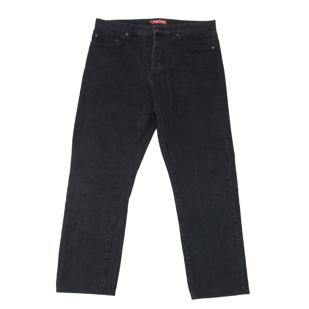Supreme シュプリーム WOOSTER合同会社 ブラック デニム ジーンズ パンツ ブラック系 S【中古】