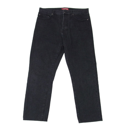 Supreme シュプリーム WOOSTER合同会社 ブラック デニム ジーンズ パンツ ブラック系 S【中古】