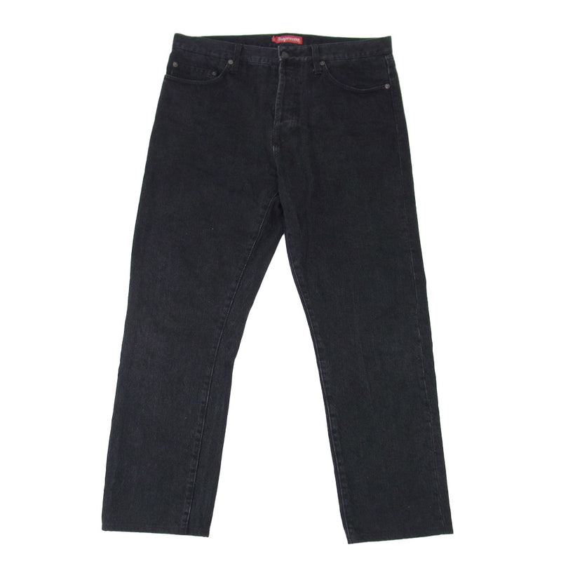 Supreme シュプリーム WOOSTER合同会社 ブラック デニム ジーンズ パンツ ブラック系 S【中古】