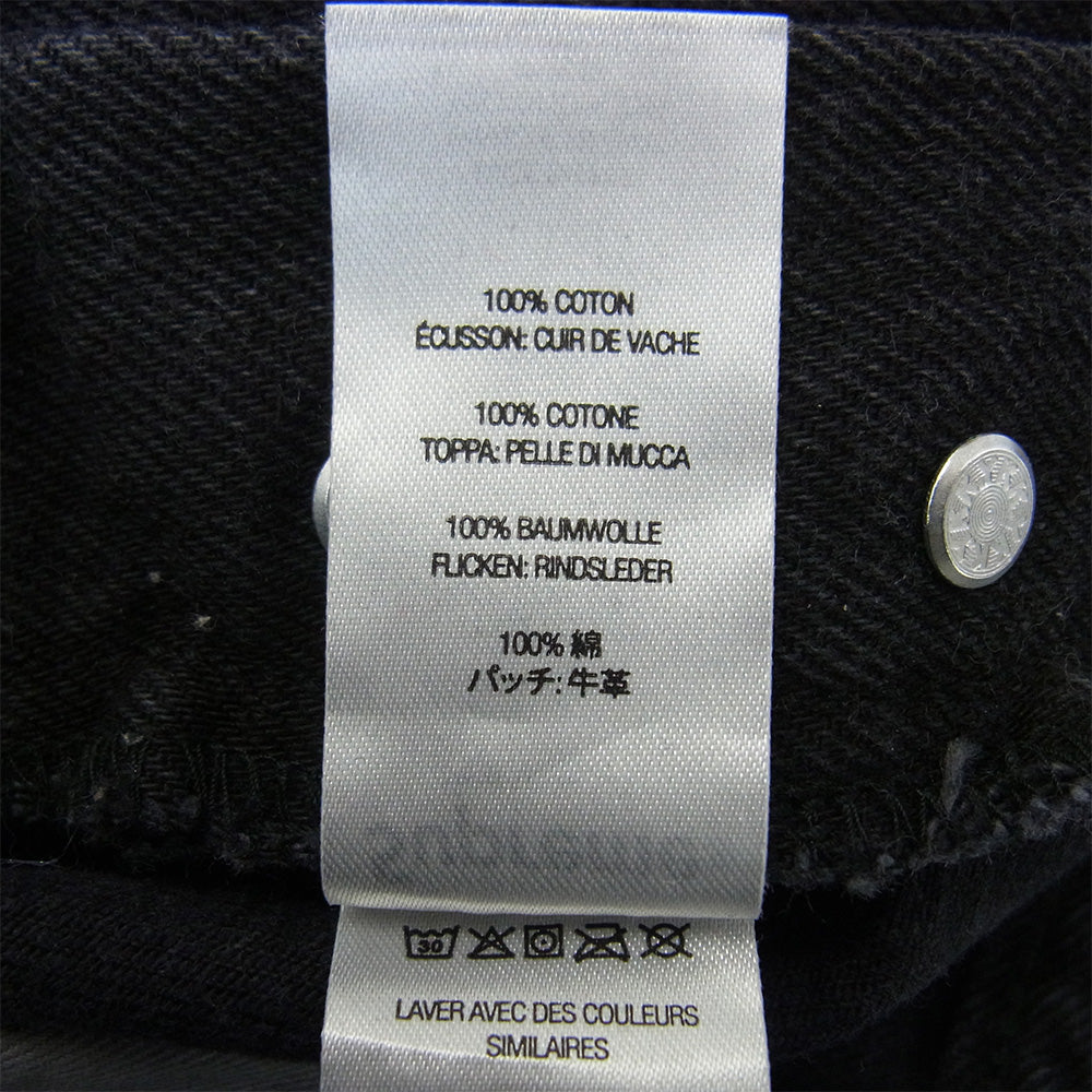 Supreme シュプリーム WOOSTER合同会社 ブラック デニム ジーンズ パンツ ブラック系 S【中古】