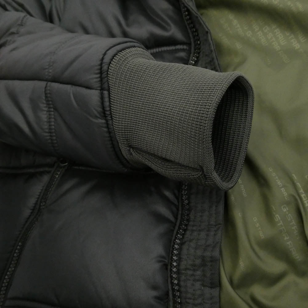 G-STAR ジースター 82552F Whistler Hooded Bomber ウィスラー フーデッド ボンバー ジャケット ブラック系 S【中古】
