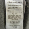 JOHN SMEDLEY ジョンスメドレー 英国製 エクストラファインメリノウール Vネック ニット セーター グレー系 S【中古】